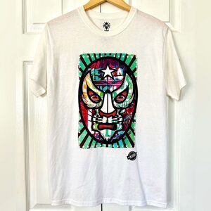 Lucha Libre Shirt Cancun Mr Kone Masked Wrestler Luchadore Mexico Size M